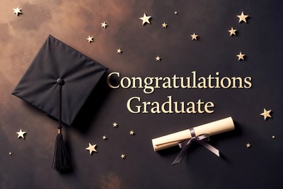 Graduation Cap Diploma Congratulations