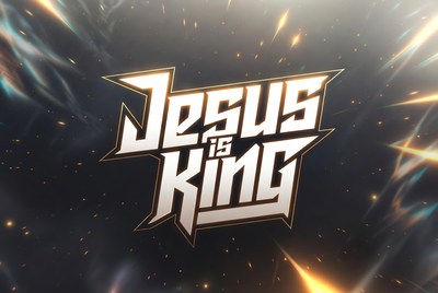 Jesus is King Text Graphic