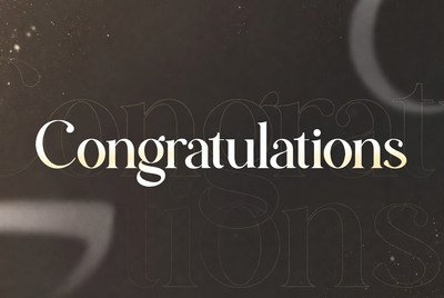 Congratulations Text with Sparkles