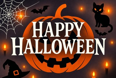 Happy Halloween with Jack-o-Lantern