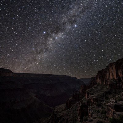 Milky Way over Grand Canyon