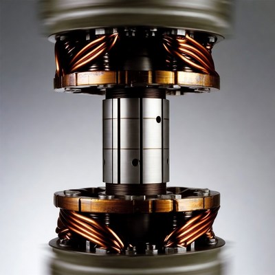 Electric Motor Close-Up