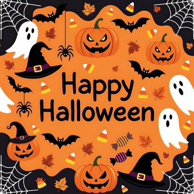 Happy Halloween Illustration