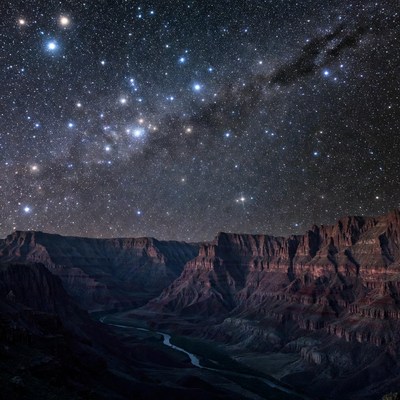 Milky Way over Grand Canyon