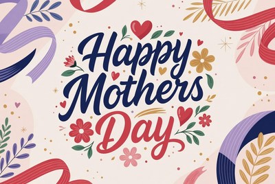 Happy Mothers Day Illustration