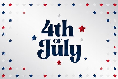 4th of July Clipart Banner