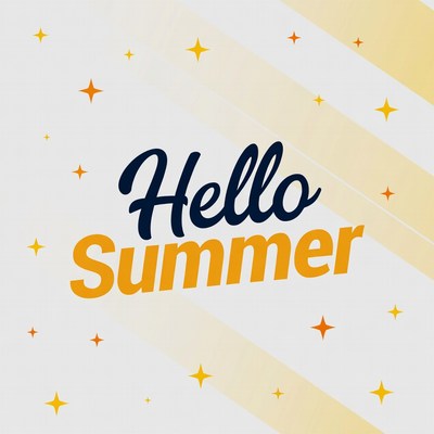 Hello Summer Graphic