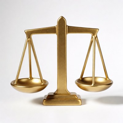 Golden Scales of Justice