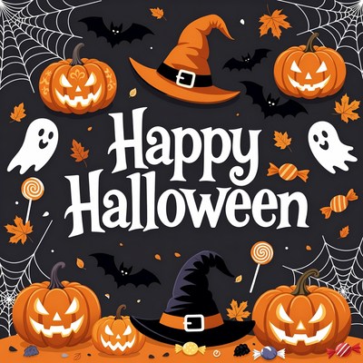 Happy Halloween Illustration