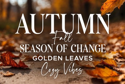 Autumn Fall Season Golden Leaves