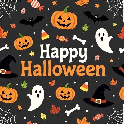 Happy Halloween Illustration