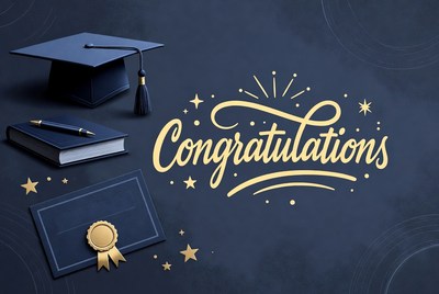 Graduation Cap Congratulations Illustration