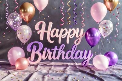 Happy Birthday Balloons