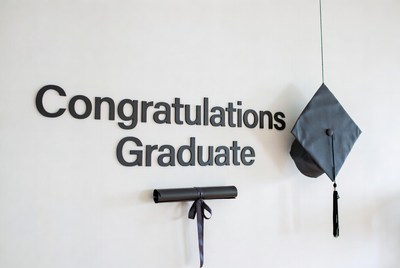 Congratulations Graduate Wall Display