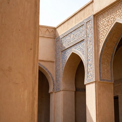 Traditional Persian Courtyard Architecture