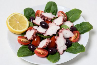 Octopus Salad with Lemon and Olives