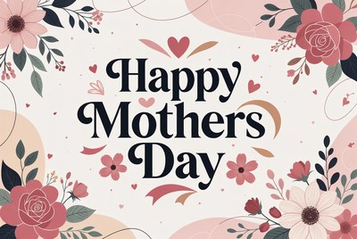 Happy Mothers Day Illustration