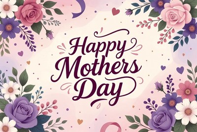 Happy Mother's Day Illustration