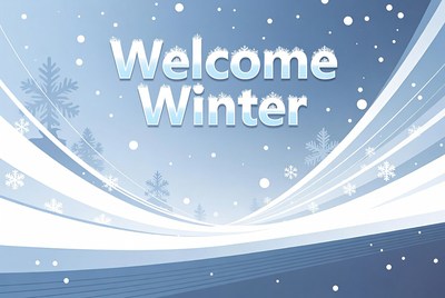 Welcome Winter Graphic