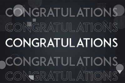 Congratulations Text Graphic