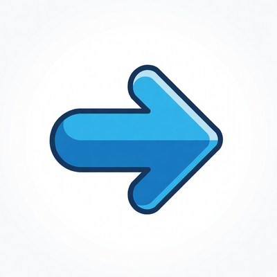Blue right arrow icon