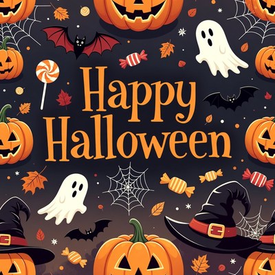 Happy Halloween Illustration