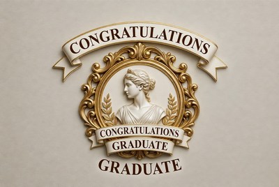 Congratulations Graduate Ornate Banner