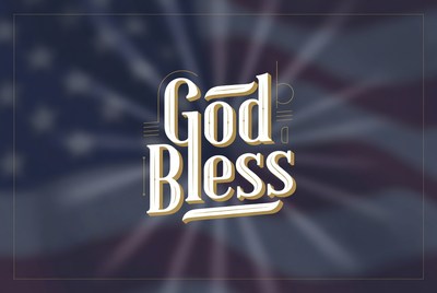 God Bless America Graphic