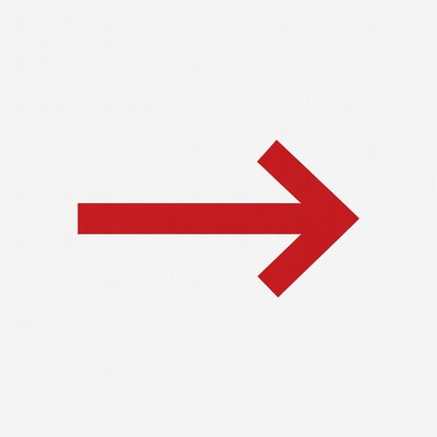 Red Right Arrow Icon