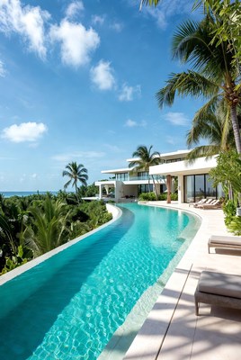 Luxury Infinity Pool Overlooking Ocean