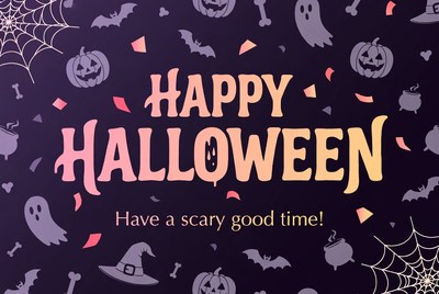Happy Halloween Greeting Card