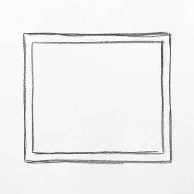Double Pencil Sketch Frame
