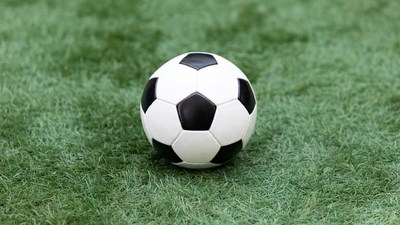 Soccer Ball on Green Grass