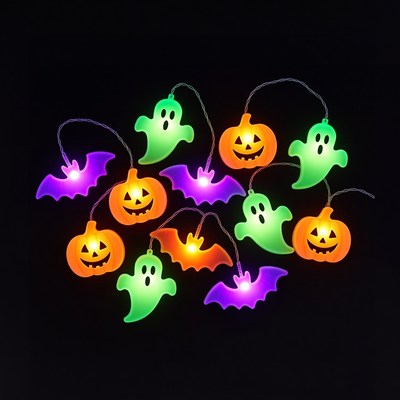 Halloween Ghost Pumpkin Bat Lights