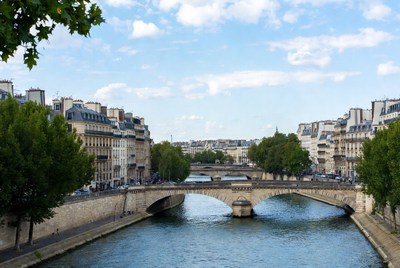 Pont des Arts Bridge over Seine River