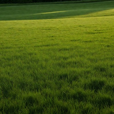 Vast Green Grass Field