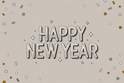 Happy New Year Illustration