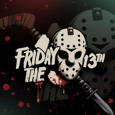 Friday the 13th Jason Mask Illustration