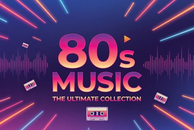 80s Music Ultimate Collection Graphic