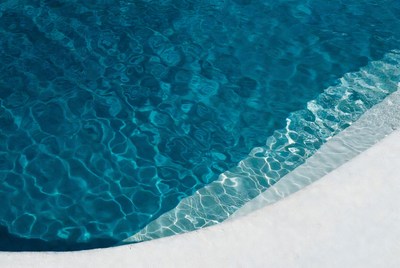Blue Swimming Pool Water Edge