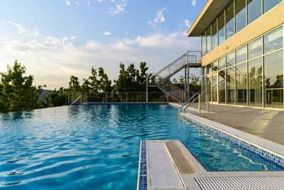 Infinity Pool at Modern House