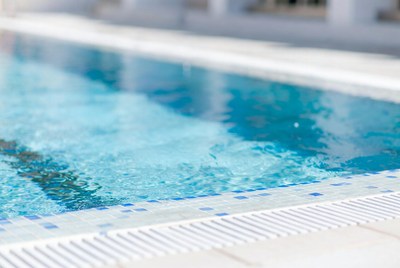 Swimming Pool Water Closeup