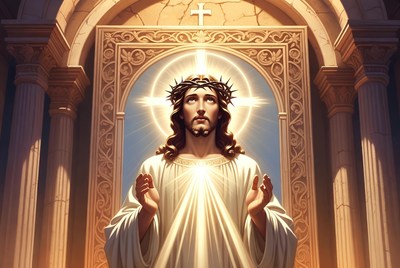 Jesus Christ with Crown of Thorns