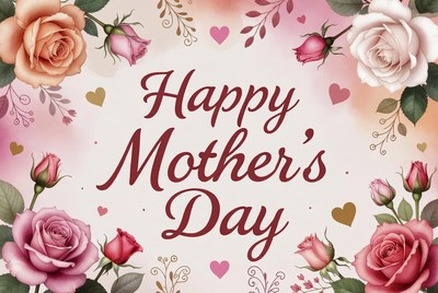 Happy Mother's Day Roses Card