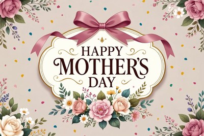 Happy Mother's Day Floral Card