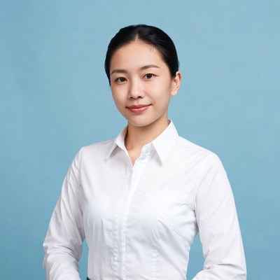 Asian woman in white shirt