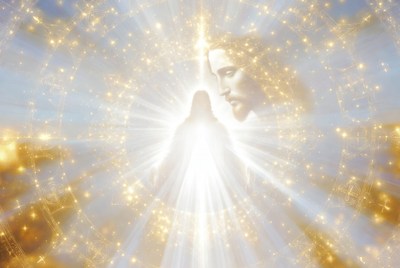 Radiant Jesus Christ in Golden Light