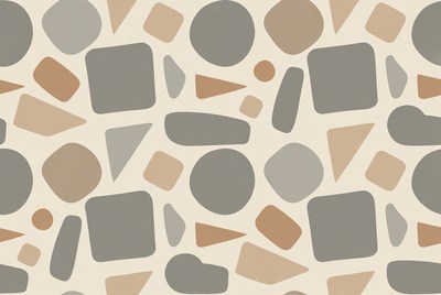 Abstract Geometric Shapes Pattern