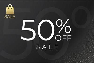 50% Off Sale Graphic