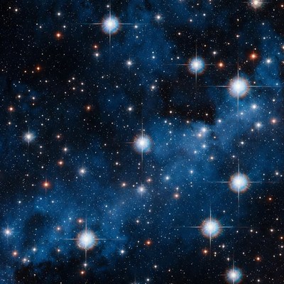 Starry Nebula in Deep Space